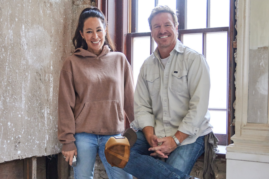Chip and Joanna Gaines at Cottonland Castle