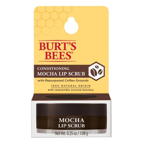 100% Natural Conditioning Mocha Lip Scrub with Repurposed Coffee Grounds0.25OZ