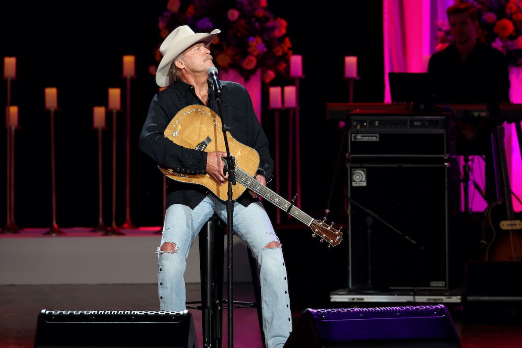 NASHVILLE, TENNESSEE - OCTOBER 30: Alan Jackson performs onstage for CMT Coal Miner's Daughter: A Celebration of the Life & Music of Loretta Lynn at Grand Ole Opry on October 30, 2022 in Nashville, Tennessee.