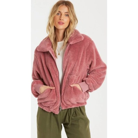 Always Cozy Fleece in pink - best jackets for women this fall