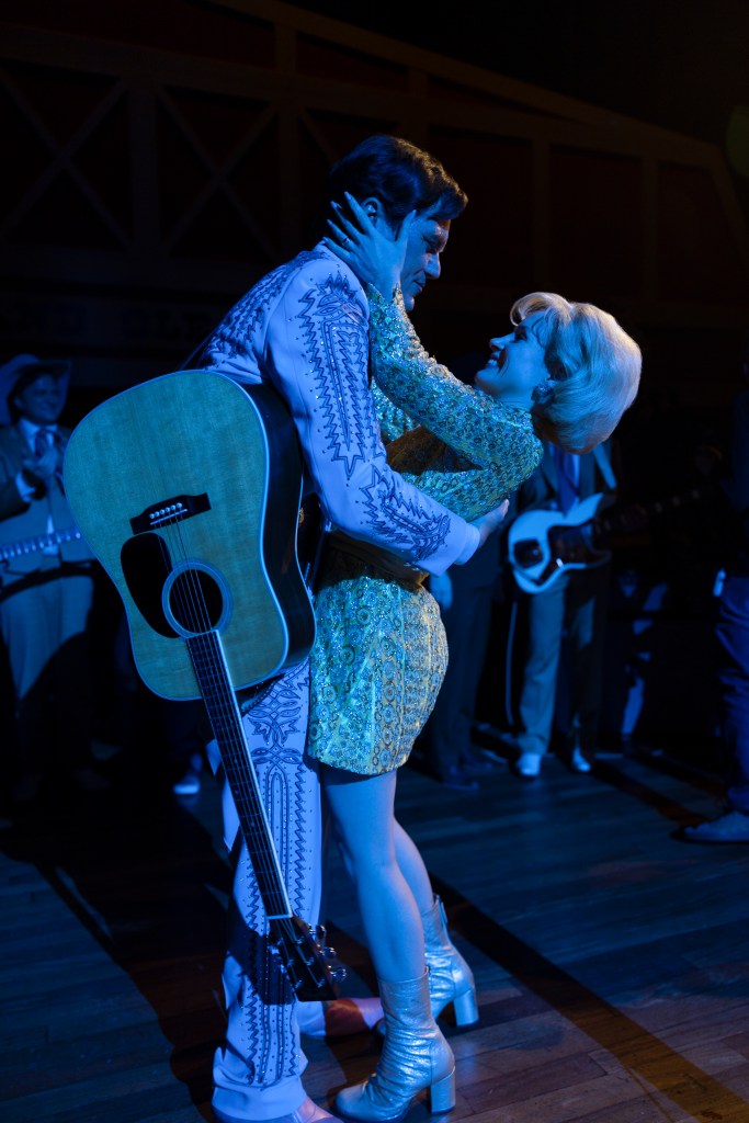 Jessica Chastain and Michael Shannon in 'George & Tammy'