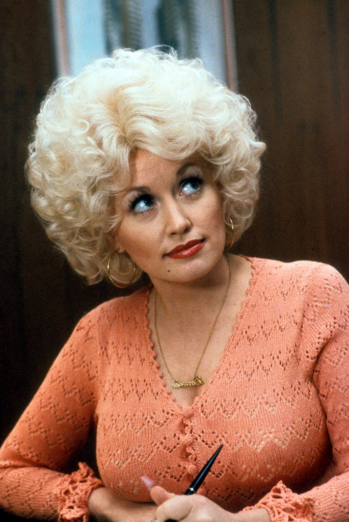 Dolly Parton in a scene from the film 'Nine To Five', 1980. 