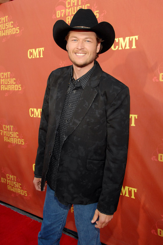Blake Shelton at the The Curb Event Center at Belmont University in Nashville, Tennessee