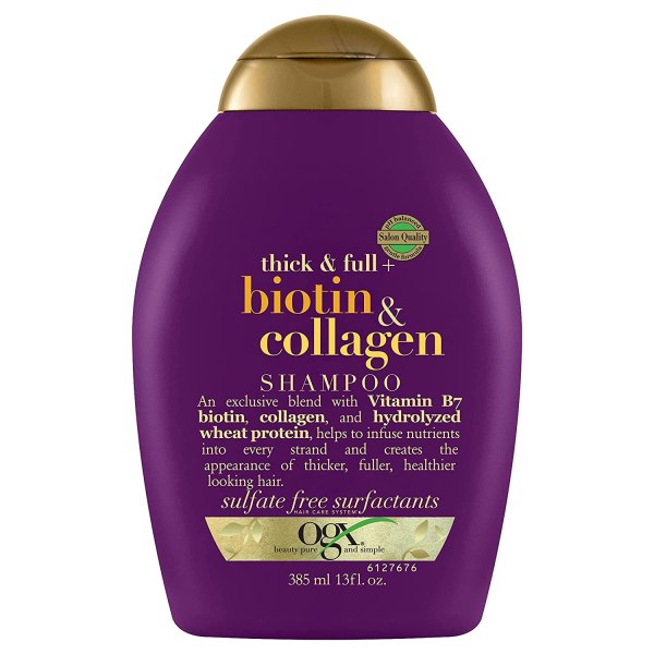 OGX Thick & Full + Biotin & Collagen Volumizing Shampoo for Thin Hair - best shampoo for fine hair