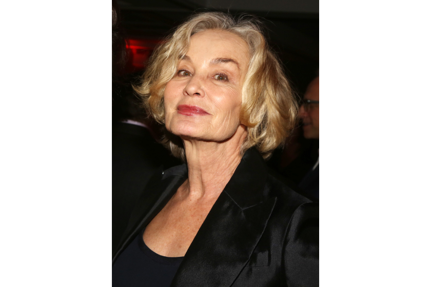 Jessica Lange poses at the 2020 Roundabout Theater Gala honoring Alan Cumming, Michael Kors & Lance LePere at The Ziegfeld Ballroom on March 2, 2020 in New York City
