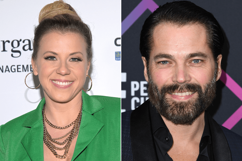 Actor Jodie Sweetin attends Wags And Walks' 11th annual gala at Taglyan Complex on October 01, 2022 in Los Angeles, California / Tim Rozon attends the People's Choice Awards 2018 at Barker Hangar on November 11, 2018 in Santa Monica, California