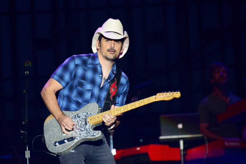 Brad Paisley performs during the Citadel Country Spirit USA Music Festival on August 26, 2018 in Glenmoore, Pennsylvania