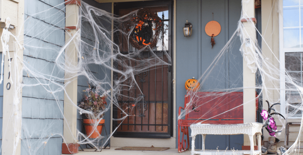 Decorated Holloween house