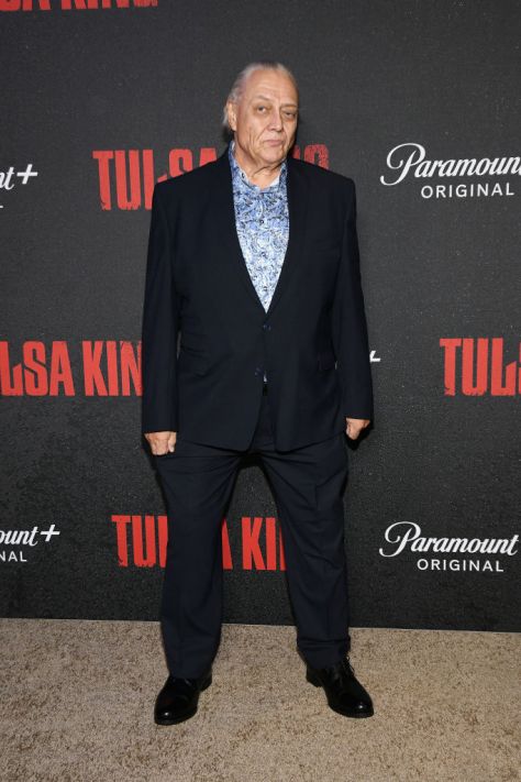 A.C. Peterson at the premiere of "Tulsa King" held at Regal Union Square on November 9, 2022 in New York City. (Photo by Kristina Bumphrey/Variety via Getty Images)