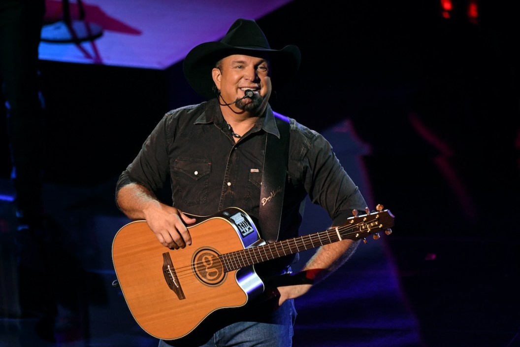 HOLLYWOOD, CALIFORNIA - OCTOBER 14: In this image released on October 14, Garth Brooks performs onstage at the 2020 Billboard Music Awards, broadcast on October 14, 2020 at the Dolby Theatre in Los Angeles, CA.