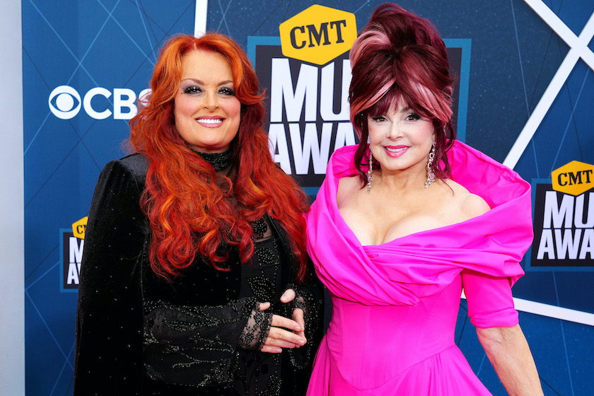 NASHVILLE, TENNESSEE - APRIL 11: Wynonna Judd and Naomi Judd of The Judds attend the 2022 CMT Music Awards at Nashville Municipal Auditorium on April 11, 2022 in Nashville, Tennessee. 