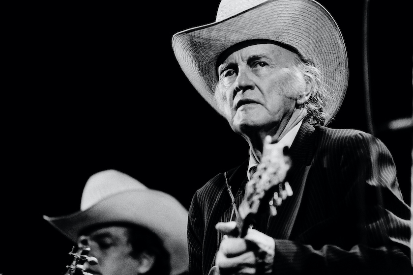 Bill Monroe at Memphis in May in Memphis, Tennessee , May 29, 1981. 