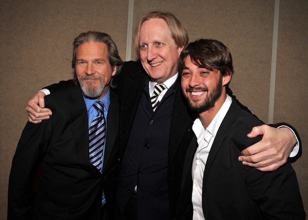 LOS ANGELES, CA - DECEMBER 08: Actor Jeff Bridges, producer/composer T Bone Burnett and actor Ryan Bingham attend the "Crazy Heart" Los Angeles Premiere at the Academy of Television Arts & Sciences on December 8, 2009 in Los Angeles, United States. 