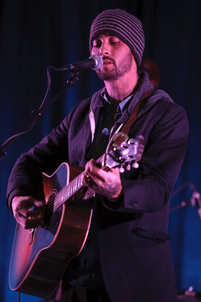 Ryan Bingham performs at the "Crazy Heart" premiere after party at the Country Music Hall of Fame on January 12, 2010 in Nashville, Tennessee. 