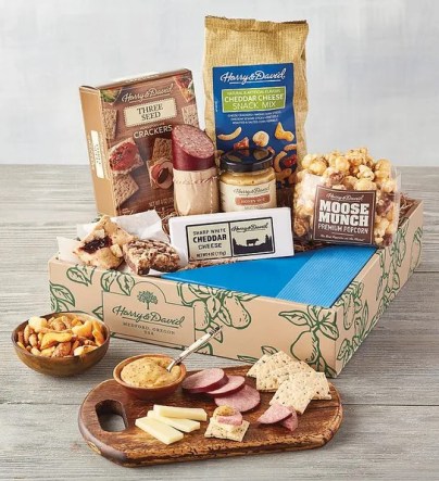Gourmet Snacks Gift Box - edible gifts