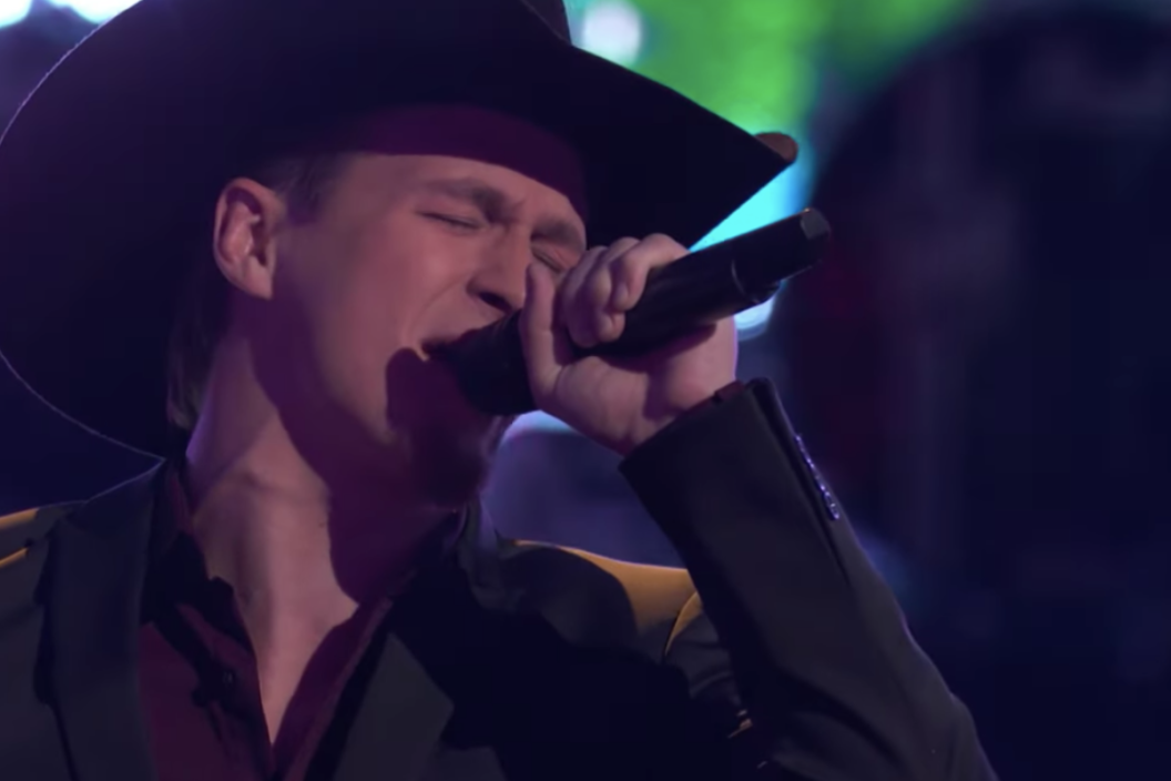 Bryce Leatherwood performs on The Voice