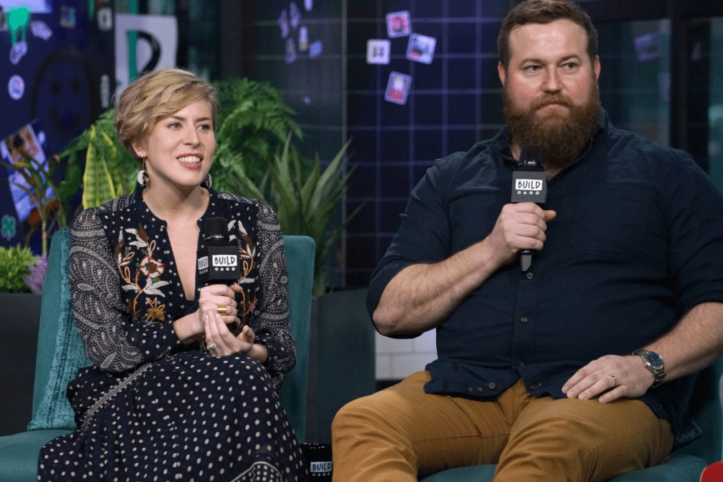 Erin Napier and Ben Napier attend Build Series to discuss the new season of "Home Town" at Build Studio on January 08, 2020 in New York City.