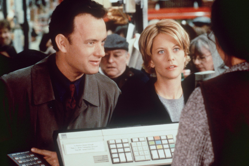 Tom Hanks and Meg Ryan in a scene from "You''ve Got Mail."