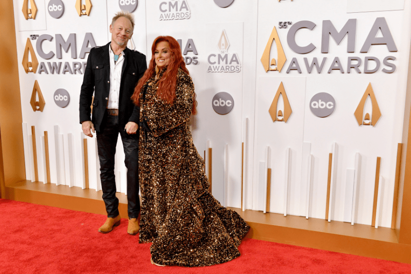 Cactus Moser and Wynonna Judd attend The 56th Annual CMA Awards at Bridgestone Arena on November 09, 2022 in Nashville, Tennessee