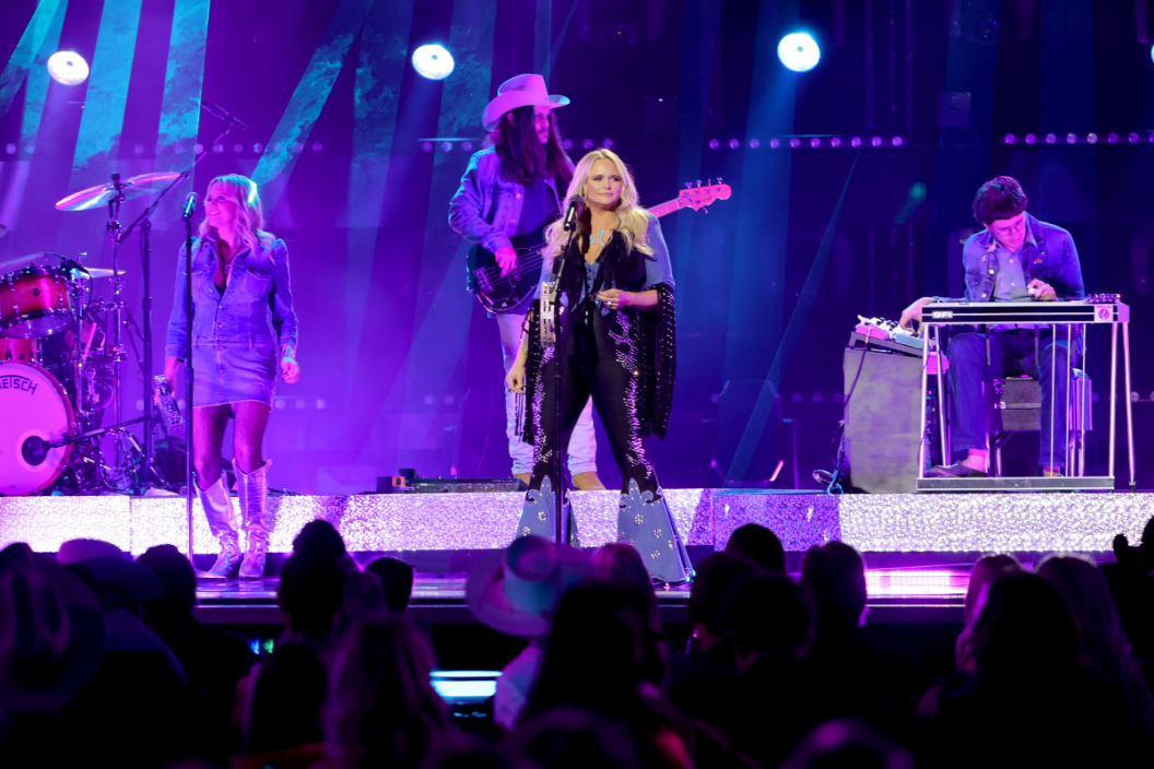 Miranda Lambert performs onstage at The 56th Annual CMA Awards at Bridgestone Arena on November 09, 2022 in Nashville, Tennessee