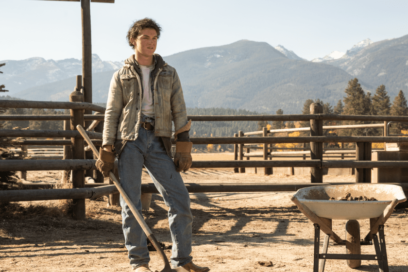 Kyle Red Silverstein as Young Rip Wheeler on 'Yellowstone'