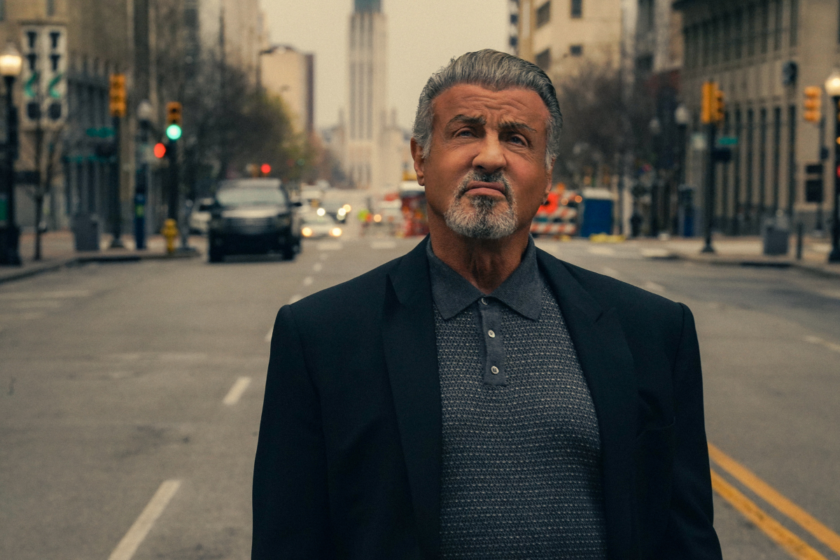 Sylvester Stallone as Dwight "The General" Manfredi of the Paramount+ original series TULSA KING