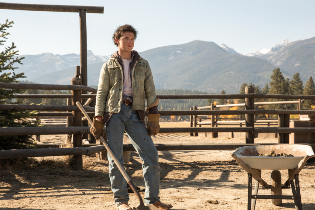 Kyle Red Silverstein as Young Rip Wheeler in 'Yellowstone'