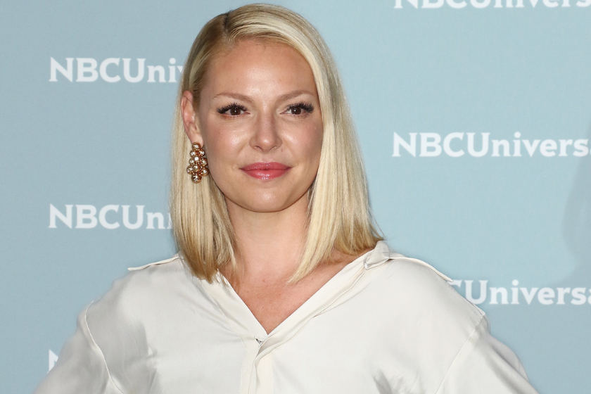 Actress Katherine Heigl attends the 2018 NBCUniversal Upfront presentation at Rockefeller Center on May 14, 2018 in New York City