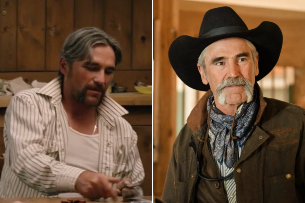 Forrest Smith as Young Lloyd and Forrie J Smith as Lloyd on 'Yellowstone'