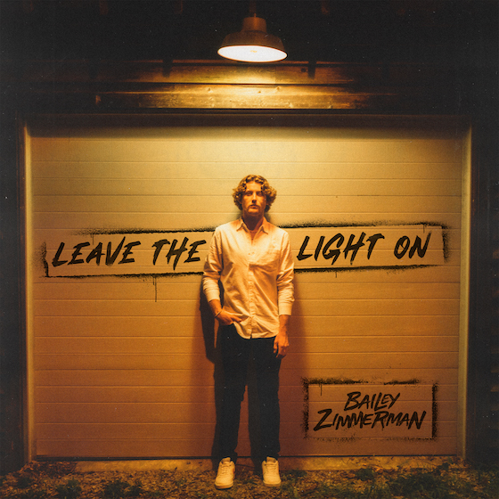 EP cover art for Bailey Zimmerman's 'Leave the Light On'