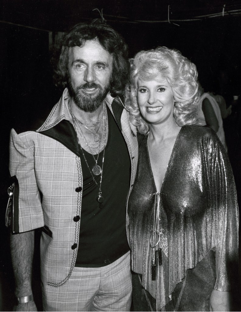 Musician Tammy Wynette and husband George Richey attends 16th Annual Academy of Country Music Awards on April 30, 1981 at the Shrine Auditorium in Los Angeles, California. 