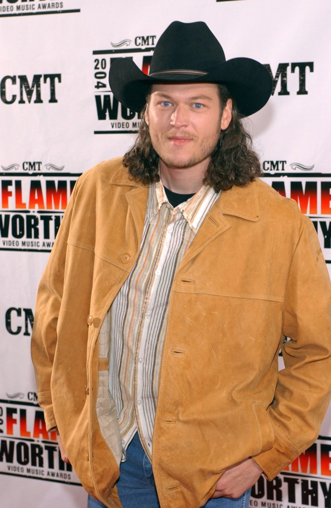 Blake Shelton during CMT 2004 Flame Worthy Video Music Awards - Arrivals at Gaylord Entertainment Center in Nashville, Tennessee, United States.