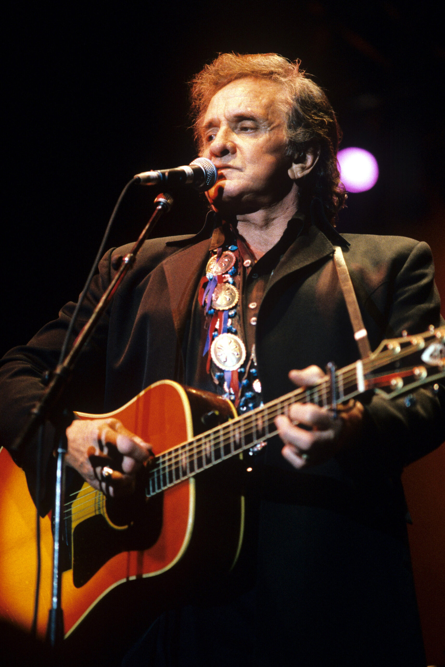 The Highwaymen Performing At Wembley Arena, London, Britain - 1992, Johnny Cash 