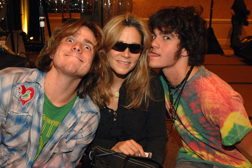 Lukas Nelson, Annie Nelson and Micha Nelson
