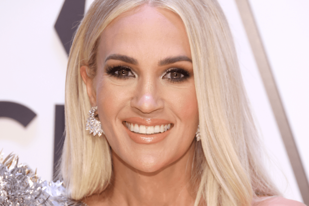 Carrie Underwood attends the 55th annual Country Music Association awards at the Bridgestone Arena on November 10, 2021 in Nashville, Tennessee.