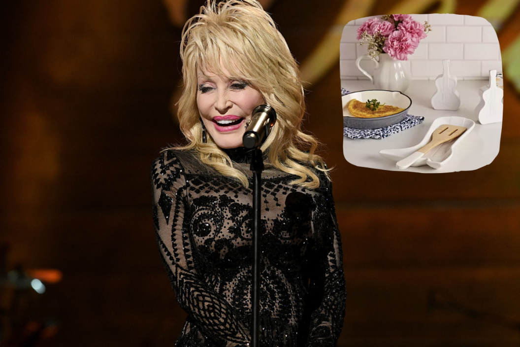 Honoree Dolly Parton accepts the 2019 MusiCares Person of the Year Award onstage during MusiCares Person of the Year honoring Dolly Parton at Los Angeles Convention Center on February 8, 2019 in Los Angeles, California. / Dolly Parton housewares line