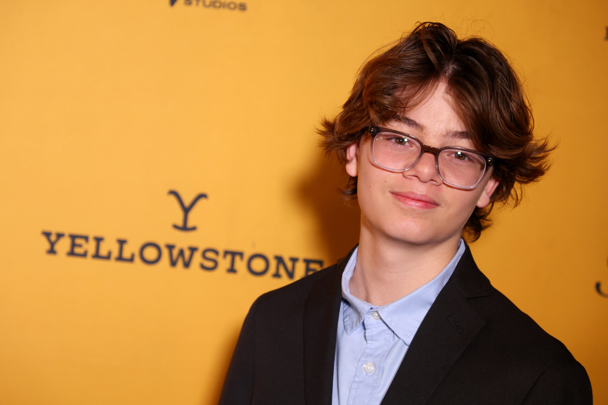 Brecken Merrill attends the premiere for Paramount Network's "Yellowstone" Season 5 at Hotel Drover on November 13, 2022 in Fort Worth, Texas