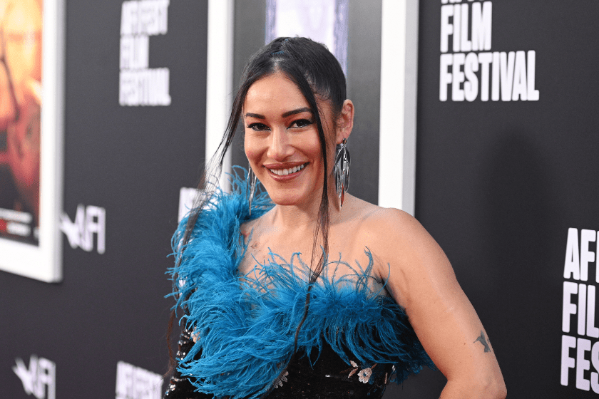 Q'orianka Kilcher at the AFI Fest screening of Guillermo del Toro's "Pinocchio" held at TCL Chinese Theatre on November 5, 2022 in Los Angeles, California