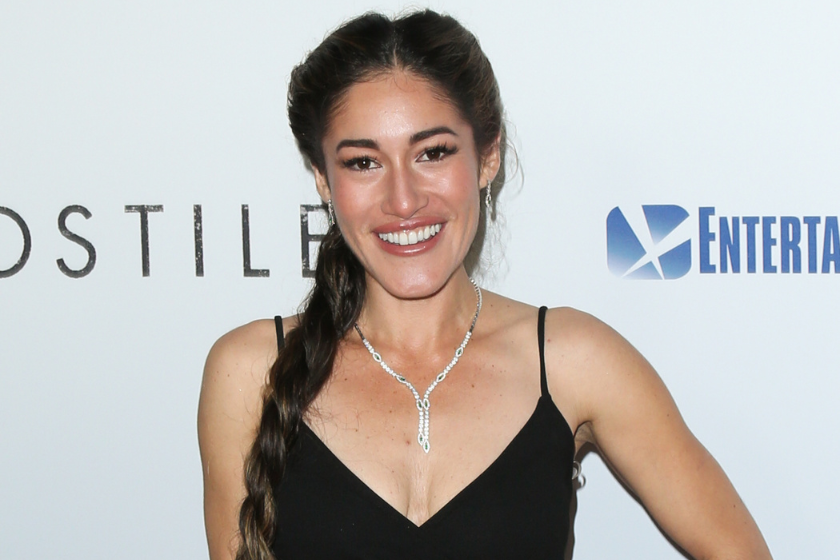 Actress Q'Orianka Kilcher attends the premiere of "Hostiles" at the Samuel Goldwyn Theater on December 14, 2017 in Beverly Hills, California