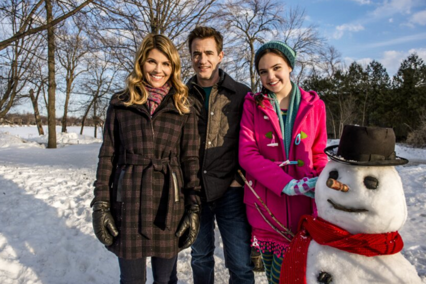 Lori Loughlin, Dermot Mulroney and Bailee Madison in 'Northpole: Open For Christmas'