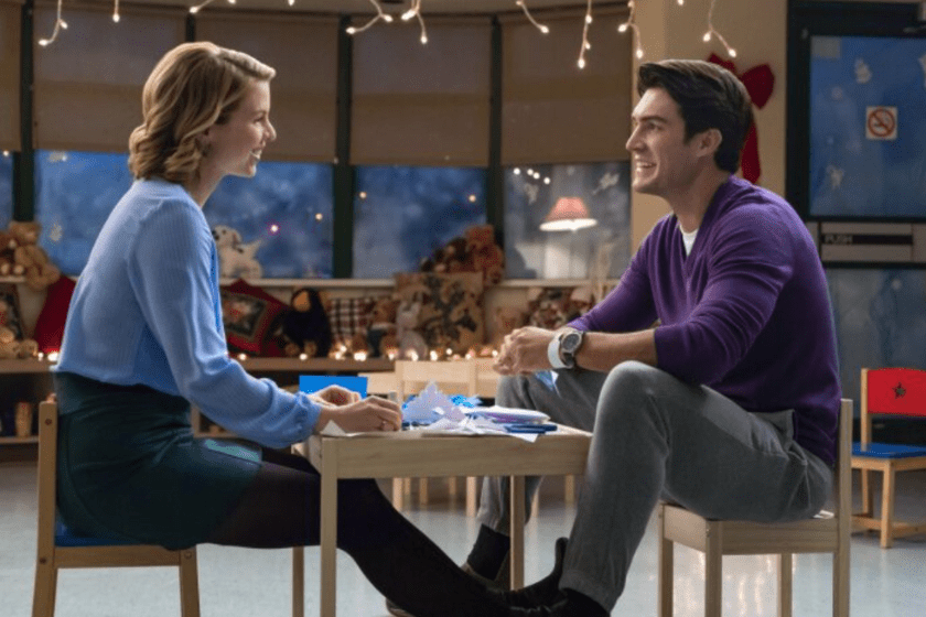 Ali Liebert and Peter Porte in 'A Gift to Remember'