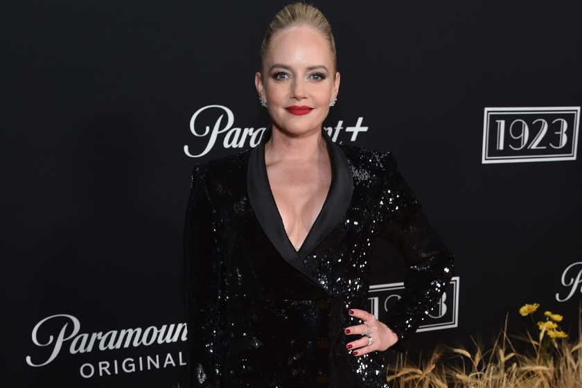 Marley Shelton attends the "1923" LA Premiere Screening & After Party on December 02, 2022 in Los Angeles, California