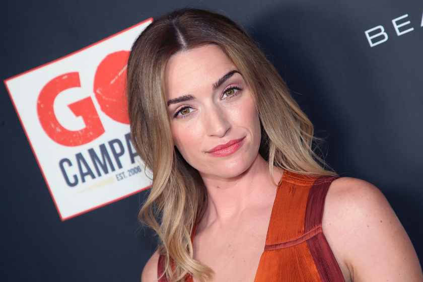 Brianne Howey attends the GO Campaign 15th Annual GO Gala hosted by Lily Collins at City Market Social House on October 08, 2022 in Los Angeles, California
