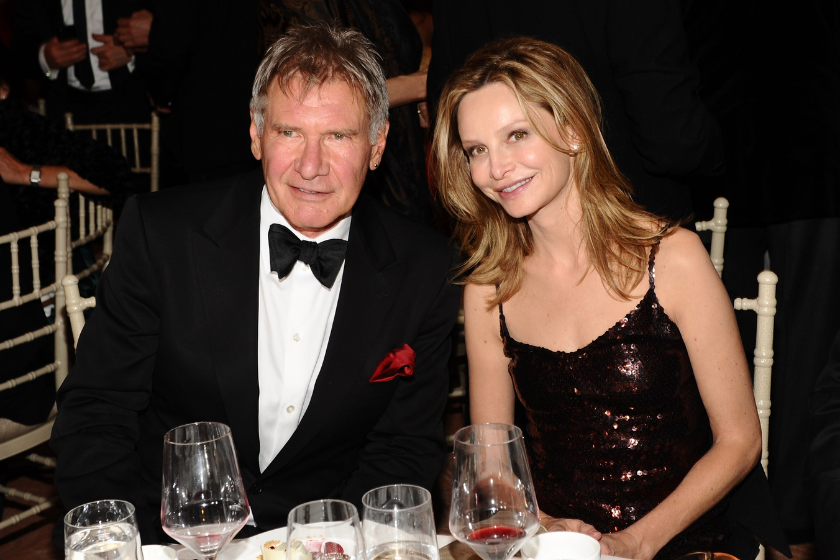 Actor Harrison Ford (L) and actress Calista Flockhart attend the Santa Barbara International Film Festival's 5th Annual Kirk Douglas' Excellence In Film Awards at the The Four Seasons Biltmore on November 19, 2010 in Santa Barbara, California