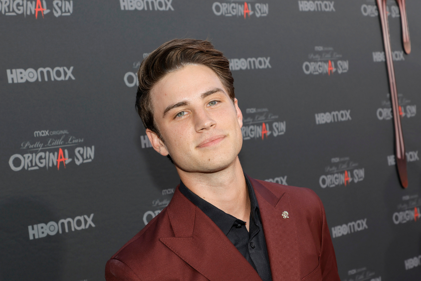 Carson Rowland attends an exclusive screening of HBOMax's "Pretty Little Liars: Original Sin" at Warner Bros. Studios on July 15, 2022 in Burbank, California