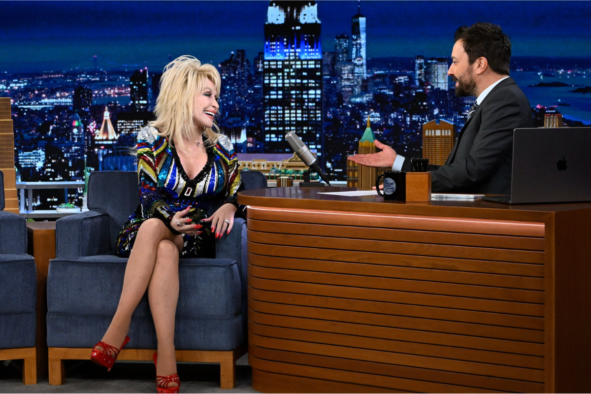 Dolly Parton on 'The Tonight Show' 2022