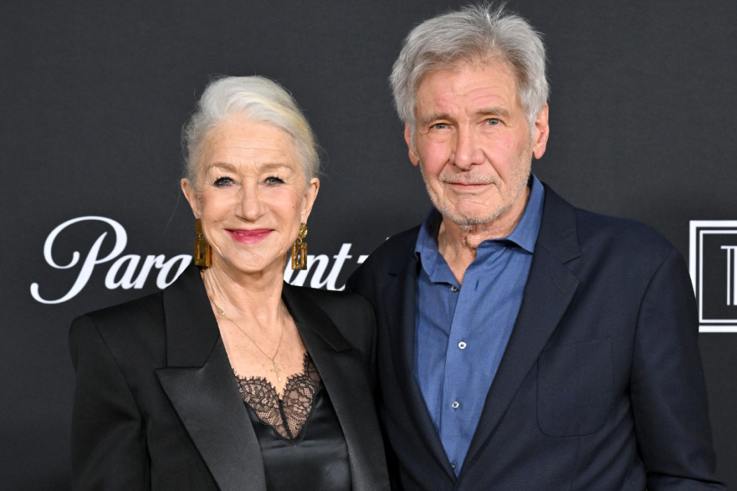 LOS ANGELES, CALIFORNIA - DECEMBER 02: Helen Mirren and Harrison Ford attend the Los Angeles Premiere of Paramount+'s "1923" at Hollywood American Legion on December 02, 2022 in Los Angeles, California. (Photo by Axelle/Bauer-Griffin/FilmMagic)