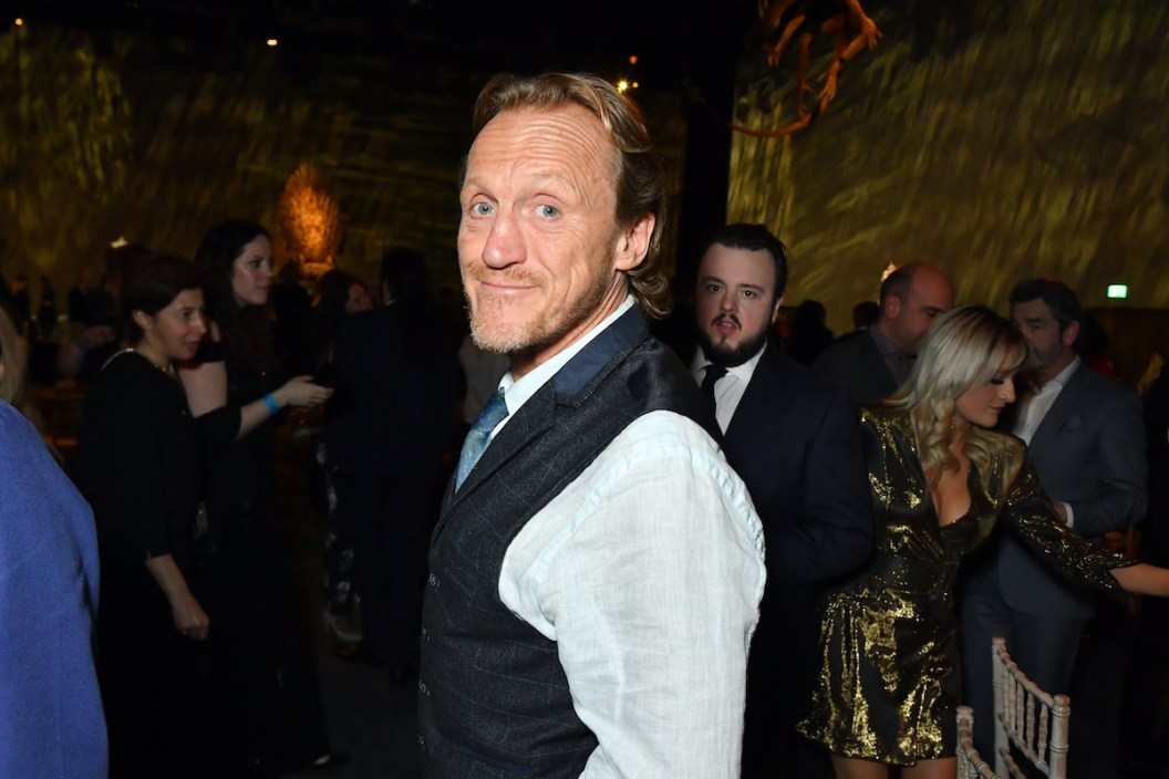 BELFAST, NORTHERN IRELAND - APRIL 12: Jerome Flynn at the "Game of Thrones" season finale premiere at the Waterfront Hall on April 12, 2019 in Belfast, Northern Ireland.