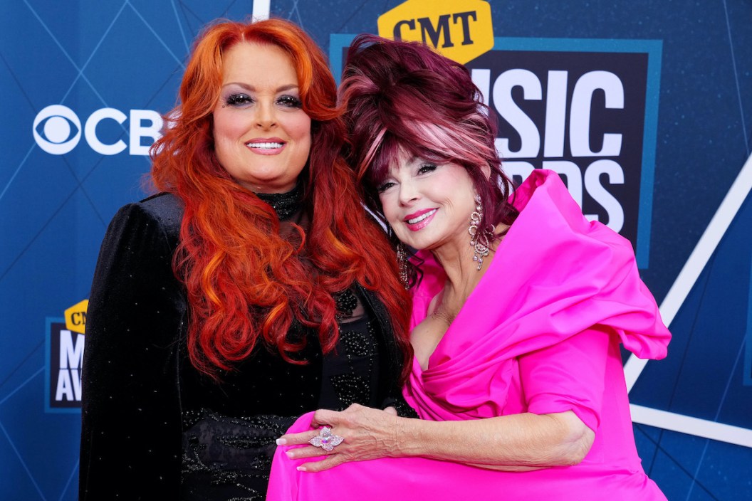 NASHVILLE, TENNESSEE - APRIL 11: Wynonna Judd and Naomi Judd of The Judds attend the 2022 CMT Music Awards at Nashville Municipal Auditorium on April 11, 2022 in Nashville, Tennessee.