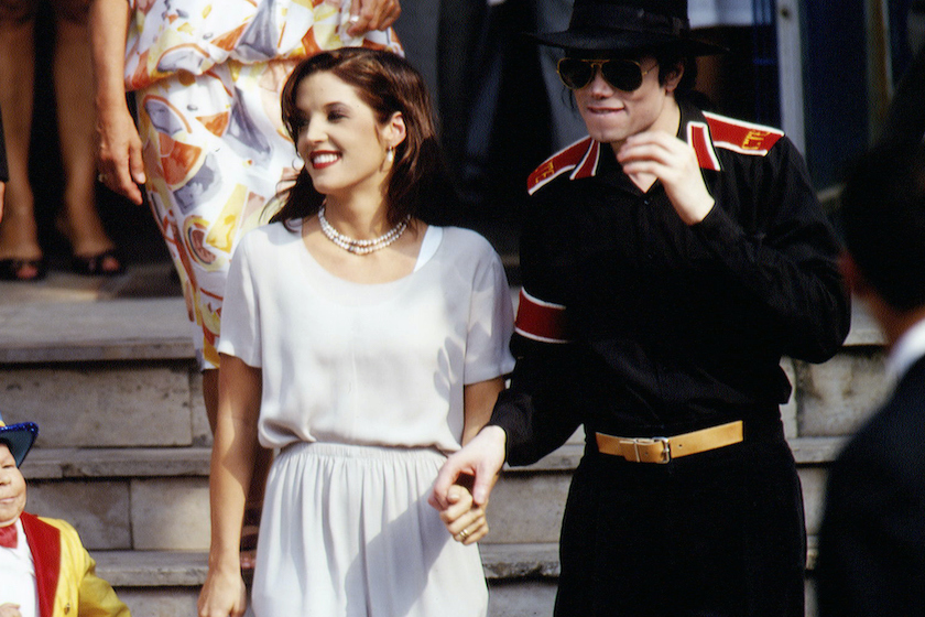 MICHAEL JACKSON AND LISA MARIE PRESLEY IN BUDAPEST 